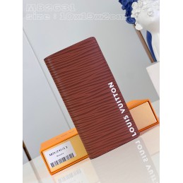 Brazza Wallet Rust Epi Leather