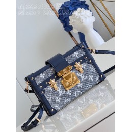 Petite Malle Navy and Grey...