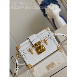 Petit Malle White Crocodile...