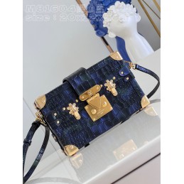 Petit Malle Navy Monogram...