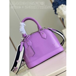 Alma BB Lilac Epi Leather