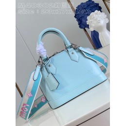 Alma BB Ice Blue Epi Leather