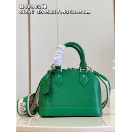 Alma BB Green Epi Leather...