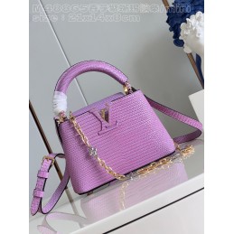 Capucines Mini Lilac Lizard...