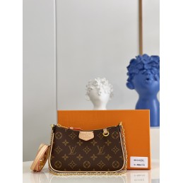 Easy Pouch on Strap Brown...