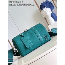 City Keepall Teal Taurillon...