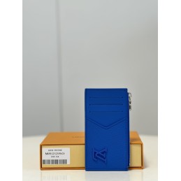 Coin Blue Taiga Leather