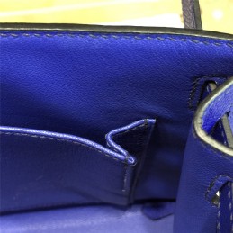 Cobalt Blue Kelly 28 Gold Hardware Bag