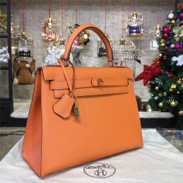 Orange Kelly 28 Bag