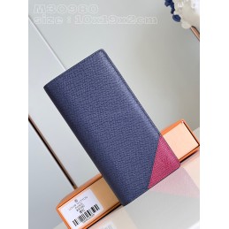 Brazza Wallet Navy and Pink...