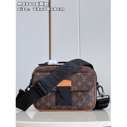 S Lock Messenger Brown and...
