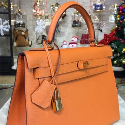 Orange Kelly 28 Bag