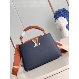 Capucines BB Navy Taurillon...