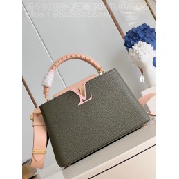 Capucines MM Olive Grey...