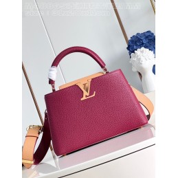 Capucines MM Burgundy...