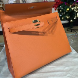 Orange Kelly 28 Bag