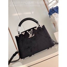 Capucines BB Black Suede