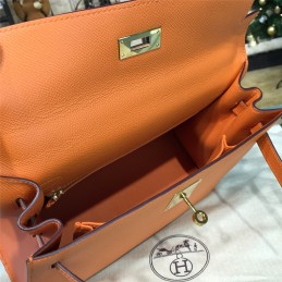 Orange Kelly 28 Bag