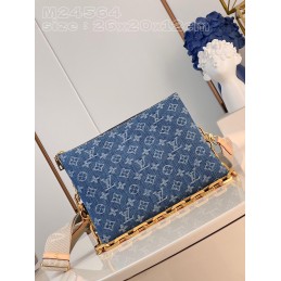 Coussin PM Denim Blue...