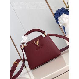 Capucines Mini Burgundy...
