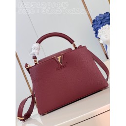 Capucines Medium Burgundy...