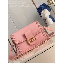 Dauphine MM Pink Epi Leather