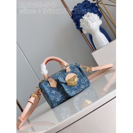 Nano Speedy Monogram Denim