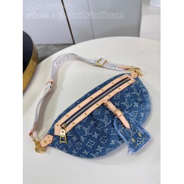 High Rise Monogram Denim