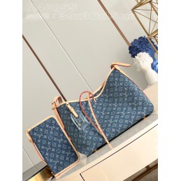 CarryAll MM Monogram Denim...