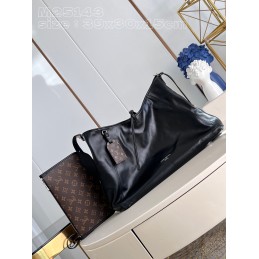 CarryAll MM Black Calfskin...