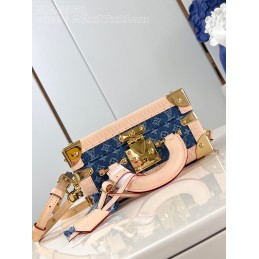 Petite Valise Denim Bleu