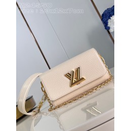 Twist West Cream Epi Leather