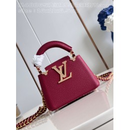Capucines Nano Burgundy...