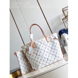 Neverfull MM White and Grey...