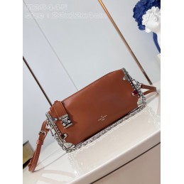 Slim Trunk Caramel Calfskin...