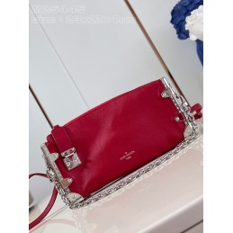 Slim Trunk Red Calfskin...