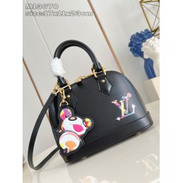 X TM Alma BB Black Monogram...