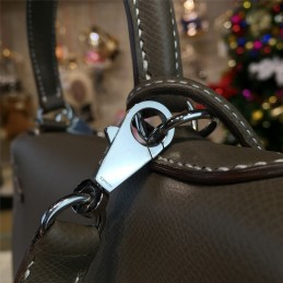 Taupe Gray Kelly 28 Palladium Hardware Bag