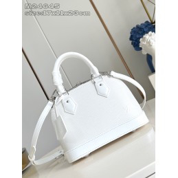 Alma BB White Epi Leather...