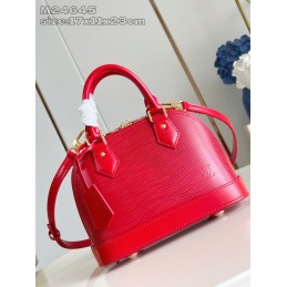 Alma BB Red Epi Leather...