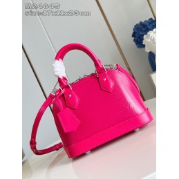Alma BB Fuchsia Epi Leather