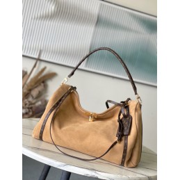 Express Travel Camel Suede...
