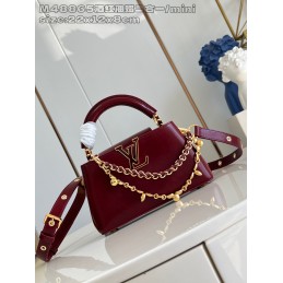 Capucines Mini Burgundy...