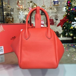 Coral Orange Lindy 30 Bag
