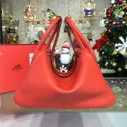 Coral Orange Lindy 30 Bag