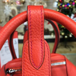 Coral Orange Lindy 30 Bag