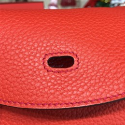 Coral Orange Lindy 30 Bag