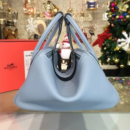 Light Blue Lindy 30 Bag