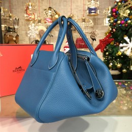 Denim Blue Lindy 30 Bag