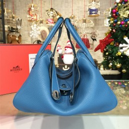 Denim Blue Lindy 30 Bag